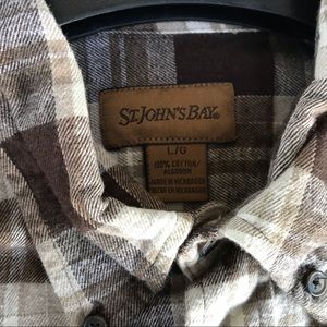 St. John's Bay Shirts - St. John’s bay flannel St. John's Bay Shirts - St. John’s bay flannel